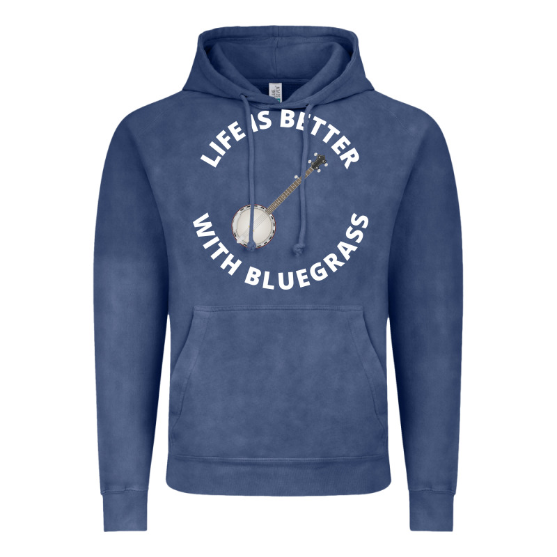 Banjo Bluegrass Music Traditional Musician Funny Gift Vintage Hoodie by artisFamous | Teevron