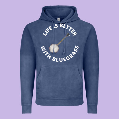 Banjo Bluegrass Music Traditional Musician Funny Gift Vintage Hoodie Designed By Artisfamous