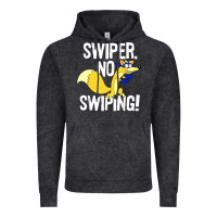 Vintage Black swiper no swiping Vintage Hoodie - artisFamous
