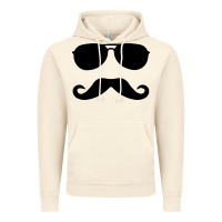 Vintage Artic moustache and sunglasses Vintage Hoodie - artisFamous