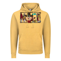 Vintage Mustard noel snowman christmas Vintage Hoodie - CowhideDigitalArt