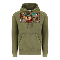 Vintage Olive noel snowman christmas Vintage Hoodie - CowhideDigitalArt