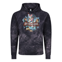 Cloud Black Splash Mountain Vintage Hoodie - artisFamous