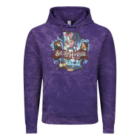 Cloud Purple Splash Mountain Vintage Hoodie - artisFamous