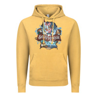 Vintage Mustard Splash Mountain Vintage Hoodie - artisFamous
