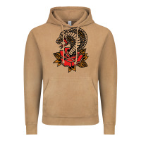 Vintage Camel the king cobra snake and rose Vintage Hoodie - artisFamous