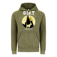 Vintage Olive big thunder mountain goat Vintage Hoodie - artisFamous