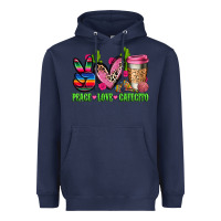 Navy But first cafecito y chismecito Heavyweight Hoodie - RanaPortraitStore
