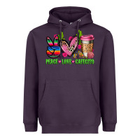 Plum But first cafecito y chismecito Heavyweight Hoodie - RanaPortraitStore