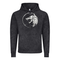 Vintage Black Witcher Wolf Vintage Hoodie - artisFamous