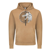 Vintage Camel Witcher Wolf Vintage Hoodie - artisFamous