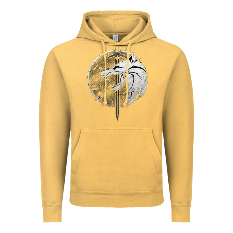 Witcher Wolf Vintage Hoodie by artisFamous | Teevron