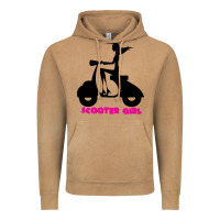 Vintage Camel scooter girl Vintage Hoodie - artisFamous