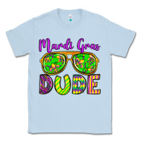 Dusty Blue mardi gras dude olivia Classic Tee - OliviaCreatesArt