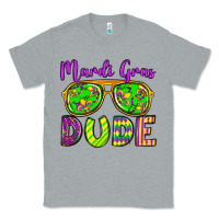 Heather Grey mardi gras dude olivia Classic Tee - OliviaCreatesArt