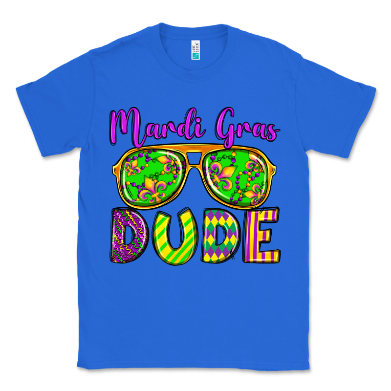 Mardi Gras Dude Olivia Classic Tee by OliviaCreatesArt | Teevron