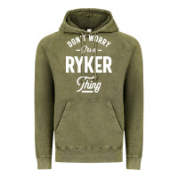 Vintage Olive Ryker Personalized Name Birthday Gift Vintage Hoodie - artisFamous