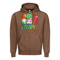 Chestnut popsicle season Zipper Hoodie - JahusDesignShop