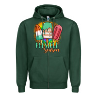 Sports Green popsicle season Zipper Hoodie - JahusDesignShop