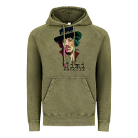 Vintage Olive jimi hendrix Vintage Hoodie - artisFamous