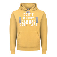 Vintage Mustard don't worry dad has duct tape funny saying gift t shirt Vintage Hoodie - artisFamous