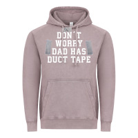 Vintage Zinc don't worry dad has duct tape funny saying gift t shirt Vintage Hoodie - artisFamous