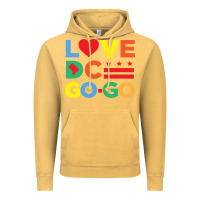 Vintage Mustard love dc gogo Vintage Hoodie - artisFamous
