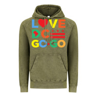 Vintage Olive love dc gogo Vintage Hoodie - artisFamous
