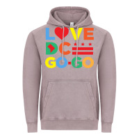 Vintage Zinc love dc gogo Vintage Hoodie - artisFamous