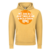 Vintage Mustard We are all just walking each other home Vintage Hoodie - artisFamous