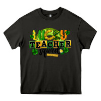 Asphalt Lucky Teacher Squad St. Patrick's Day Heavy Core Tee - CowGirlArtShop