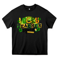 Black Lucky Teacher Squad St. Patrick's Day Heavy Core Tee - CowGirlArtShop