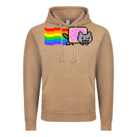 Vintage Coffee Nyan Cat Vintage Hoodie - artisFamous