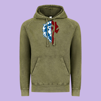 World Of Warcraft Mists Of Pandaria Horde Vintage Hoodie Designed By Artisfamous