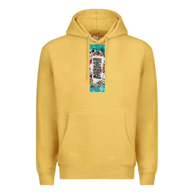 Mimi Sunflower Cowhide Leopard  Pen Wrap Premium Hoodie by Artiststas | Teevron