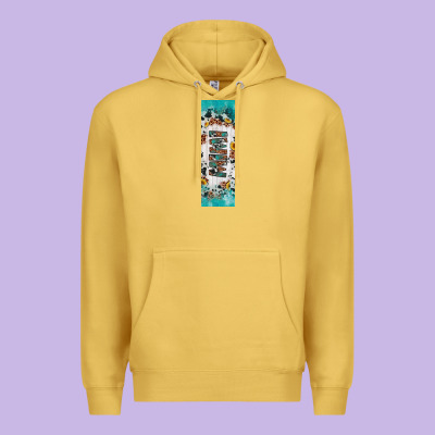 Mimi Sunflower Cowhide Leopard  Pen Wrap Premium Hoodie Designed By Artiststas