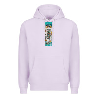 Lilac mimi sunflower cowhide leopard  pen wrap Premium Hoodie - Artiststas