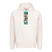 Pale Pink mimi sunflower cowhide leopard  pen wrap Premium Hoodie - Artiststas