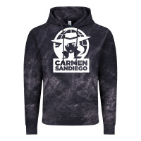 Cloud Black carmen sandiego Vintage Hoodie - artisFamous