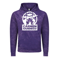 Cloud Purple carmen sandiego Vintage Hoodie - artisFamous