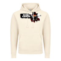 Vintage Artic Red Dead Redemption 2 Red Moon Cowboy Vintage Hoodie - artisFamous