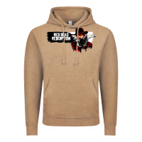 Vintage Coffee Red Dead Redemption 2 Red Moon Cowboy Vintage Hoodie - artisFamous