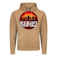 Vintage Camel Red Dead Redemption 2 Red Moon Cowboy Vintage Hoodie - artisFamous