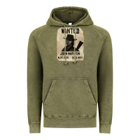 Vintage Olive Red Dead Redemption 2 Red Moon Cowboy wanted john marston Vintage Hoodie - artisFamous