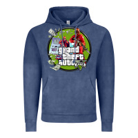 Vintage Denim Grand Theft Auto Vintage Hoodie - artisFamous