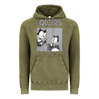Vintage Olive The Queers Vintage Hoodie - artisFamous