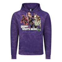 Cloud Purple Grand Theft Auto Vintage Hoodie - artisFamous