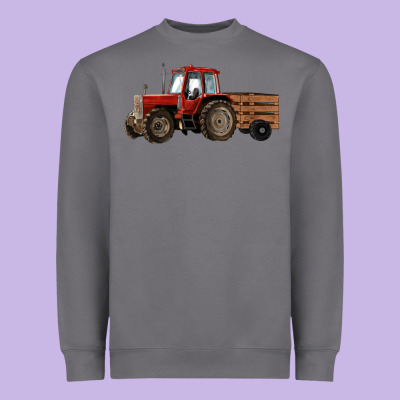 Farm Tractor Heavyweight Sweatshirt Designed By Ranaportraitstore
