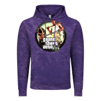 Cloud Purple Grand Theft Auto Vintage Hoodie - artisFamous