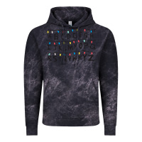 Cloud Black Stranger Lights Alphabet Vintage Hoodie - artisFamous